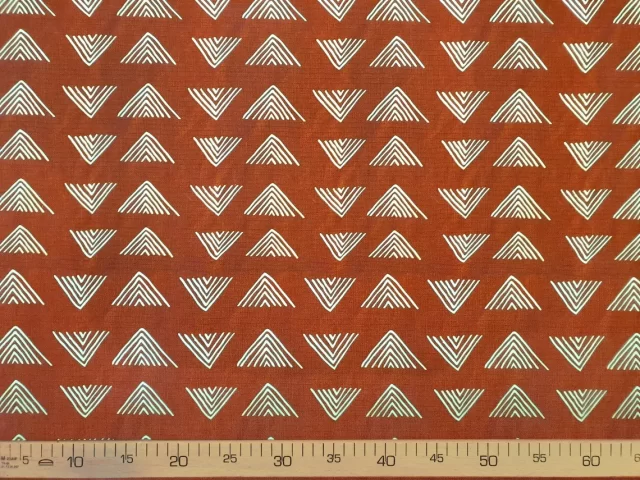 Bohemian Caramel Mudcloth Tribal Fabric