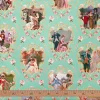 Vintage Baroque People in Love Fabric