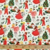 Little Red Christmas Kids Fabric