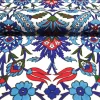 Oriental Turkish Tulips Upholstery Fabric by the Yard