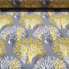 Yellow Coral Reef Fabric