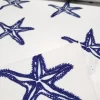 Nautical Navy Starfish Fabric