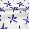 Nautical Navy Starfish Fabric