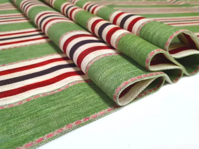 Vintage Striped Table Runner