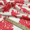 Red Coral Reef Fabric