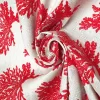 Red Coral Reef Fabric