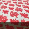 Red Coral Reef Fabric