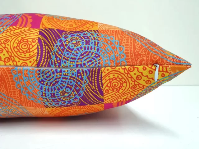 Paisley Mandala Print Pillow Cover