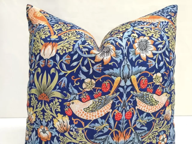 William Morris Strawberry Thief Pillow Cover
